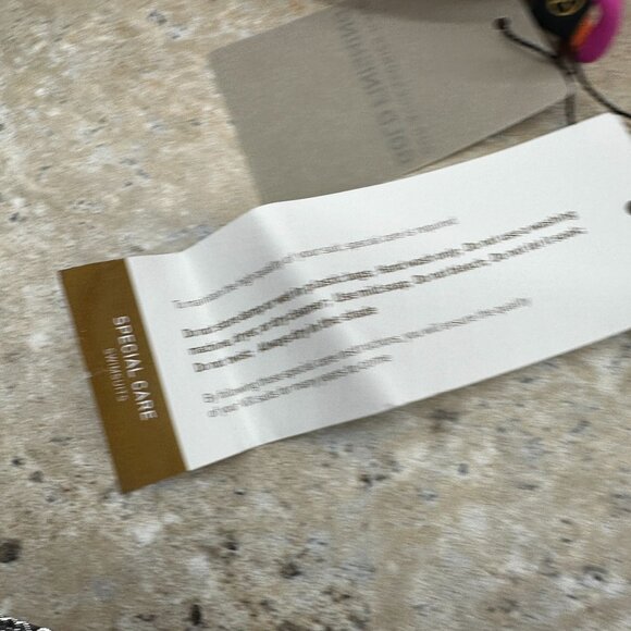 ViX Paula Hermanny Bikini Top L Triangle Swimwear Pink Orange Adjustable NWT - Picture 7 of 7